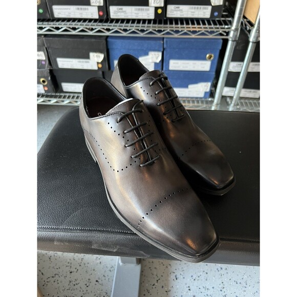 US9 CMR Elevator Shoes vintage Men Patina leather Shoes Increase 7cm/2.76\